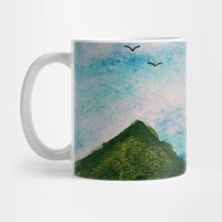 El Yunque Rainforest Watercolor Painting Mug